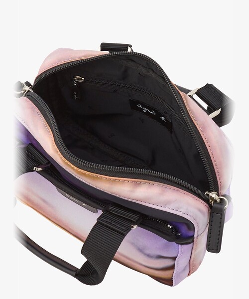 agnes b.(アニエスベー)の「フォトプリント ナイロン 2way ミニ ショルダー "My bag" RAT01R-02(ショルダーバッグ・レディース・パープル系その他・FREE)」の7枚目の写真