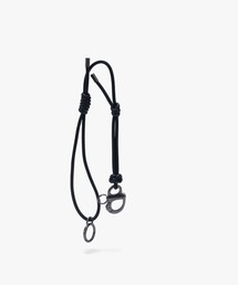 Cote&Ciel（コートエシエル）の「【cote&ciel/コートエシエル】 LETGO Cord Knotted Alias Black / キーホルダー（キーケース/キーアクセサリー）」