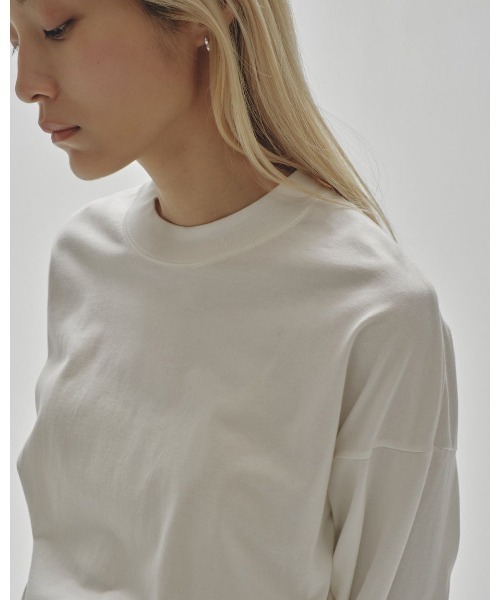 TODAYFUL(トゥデイフル)の「Cotton Useful Long T-shirts(Tシャツ/カットソー・レディース・ホワイト・FREE)」の4枚目の写真