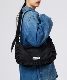 【OUTDOOR PRODUCTS / アウトドアプロダクツ】ナイロンフリルショルダー/OUTDOOR Nylon Frill Shoulder/バッグ/フリル