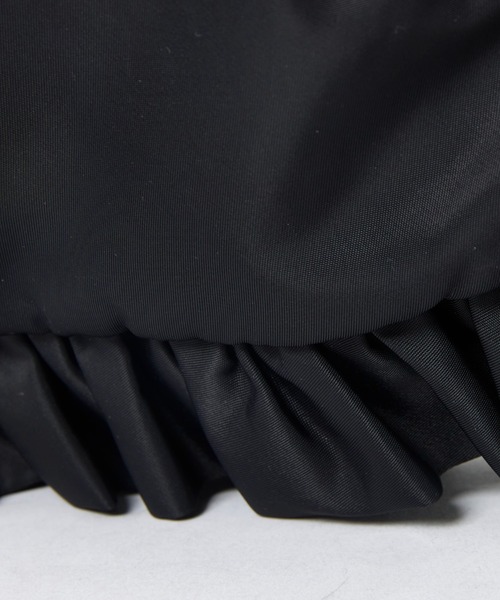 Rouge vif la cle(ルージュヴィフラクレ)の「【OUTDOOR PRODUCTS / アウトドアプロダクツ】ナイロンフリルショルダー/OUTDOOR Nylon Frill Shoulder/バッグ/フリル(トートバッグ・レディース・ブラック/ホワイト・フリー)」の17枚目の写真