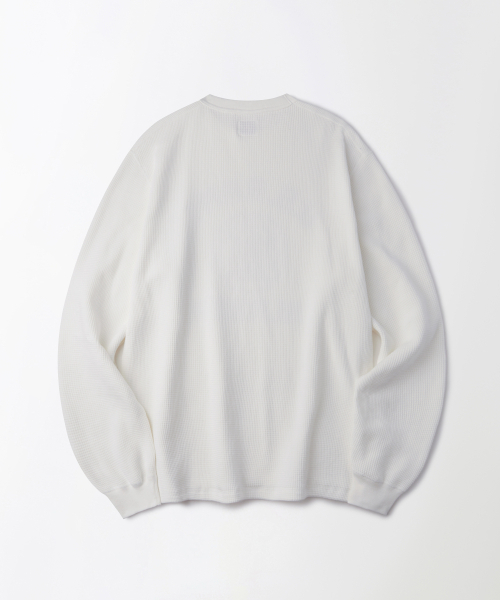 OUTSTANDING(アウトスタンディング)の「MIL SERIES LONG SLEEVE(ALASKA)_OFF WHITE(Tシャツ/カットソー・メンズ・その他・MEDIUM/LARGE/X-LARGE)」の2枚目の写真