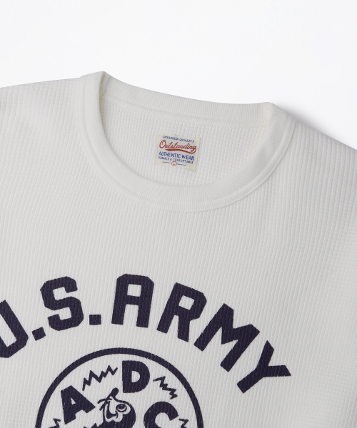 OUTSTANDING(アウトスタンディング)の「MIL SERIES LONG SLEEVE(ALASKA)_OFF WHITE(Tシャツ/カットソー・メンズ・その他・MEDIUM/LARGE/X-LARGE)」の3枚目の写真
