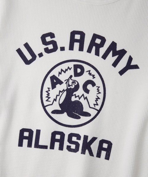 OUTSTANDING(アウトスタンディング)の「MIL SERIES LONG SLEEVE(ALASKA)_OFF WHITE(Tシャツ/カットソー・メンズ・その他・MEDIUM/LARGE/X-LARGE)」の4枚目の写真