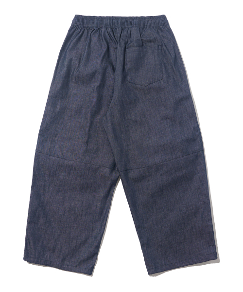 OTHERFITS(アザーフィッツ)の「サイドジッパー付きバルーンデニムパンツ(濃いインディゴ)(デニムパンツ・メンズ・その他・FREE)」の2枚目の写真