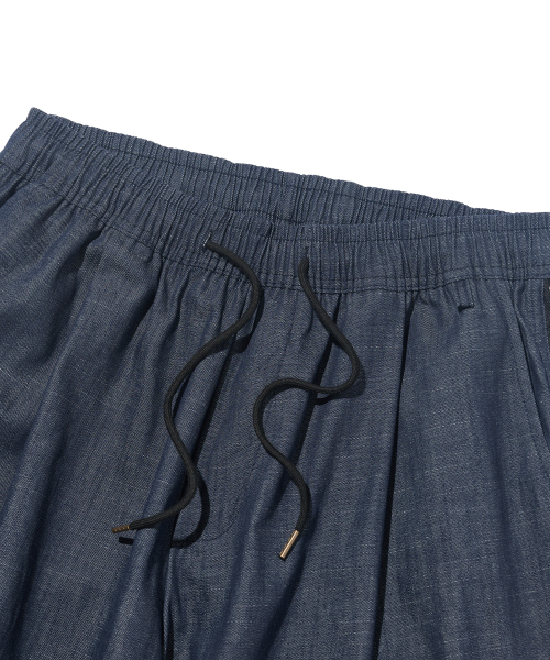 OTHERFITS(アザーフィッツ)の「サイドジッパー付きバルーンデニムパンツ(濃いインディゴ)(デニムパンツ・メンズ・その他・FREE)」の3枚目の写真