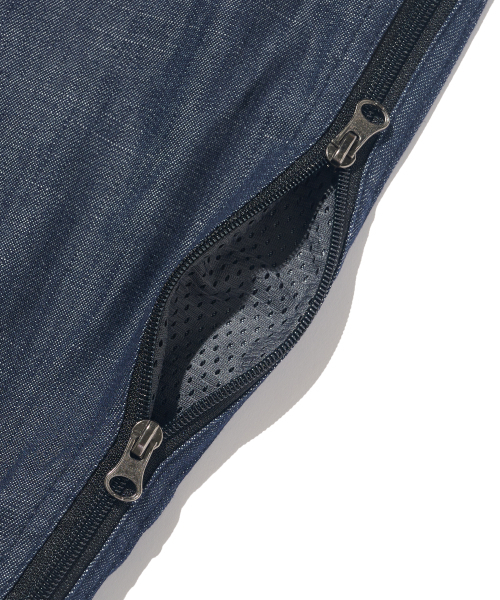 OTHERFITS(アザーフィッツ)の「サイドジッパー付きバルーンデニムパンツ(濃いインディゴ)(デニムパンツ・メンズ・その他・FREE)」の5枚目の写真