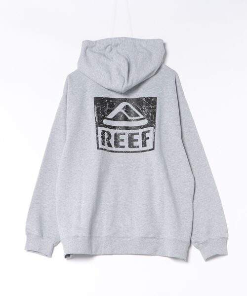 REEF(リーフ)の「REEF メンズ THE CORE HOODIE 擦れロゴスウェットパーカー /抗菌防臭 【2026年秋冬モデル】/リーフバックプリントフーディー(スウェット・メンズ・イエロー/ブルー/ヘザーグレー/ブラック・LARGE/MEDIUM/X-LARGE)」の19枚目の写真