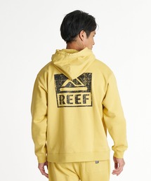 REEF メンズ THE CORE HOODIE 擦れロゴスウェットパーカー /抗菌防臭 【2026年秋冬モデル】/リーフバックプリントフーディー