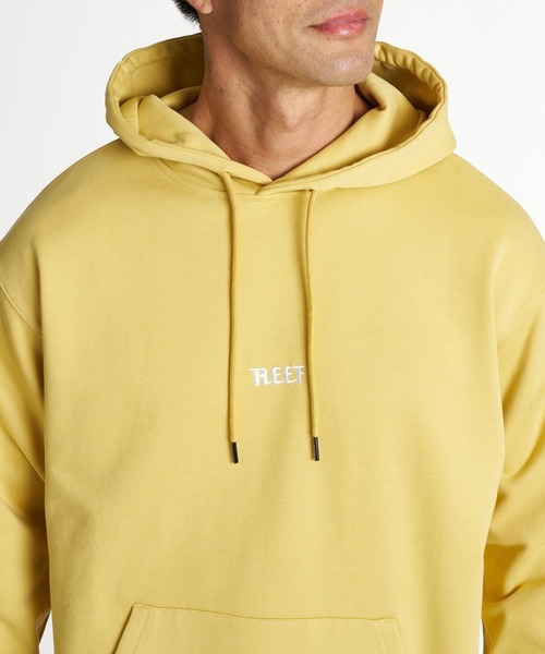REEF(リーフ)の「REEF メンズ THE CORE HOODIE 擦れロゴスウェットパーカー /抗菌防臭 【2026年秋冬モデル】/リーフバックプリントフーディー(スウェット・メンズ・イエロー/ブルー/ヘザーグレー/ブラック・LARGE/MEDIUM/X-LARGE)」の12枚目の写真
