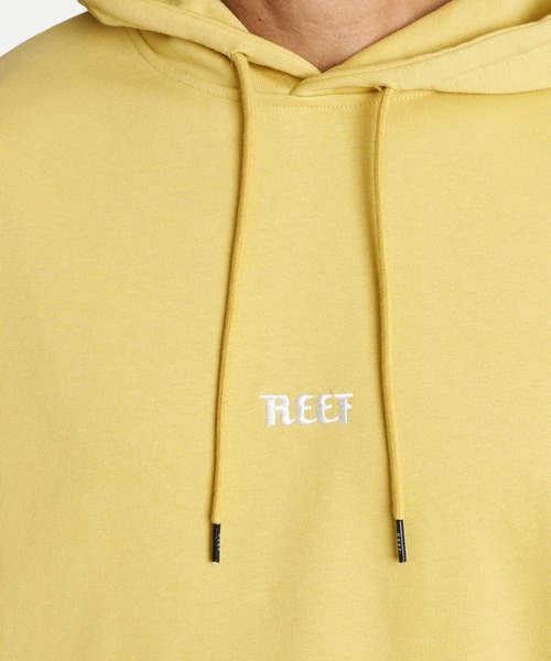 REEF(リーフ)の「REEF メンズ THE CORE HOODIE 擦れロゴスウェットパーカー /抗菌防臭 【2026年秋冬モデル】/リーフバックプリントフーディー(スウェット・メンズ・イエロー/ブルー/ヘザーグレー/ブラック・LARGE/MEDIUM/X-LARGE)」の13枚目の写真