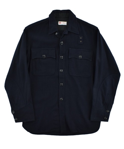 VINTAGE(ヴィンテージ)の「【USED】50-70’s Herb's CPOシャツ ジャケット(シャツ/ブラウス・メンズ・ネイビー・MEDIUM)」の1枚目の写真
