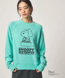 ＜PEANUTS × CITEN＞ヴィンテージライクスウェット