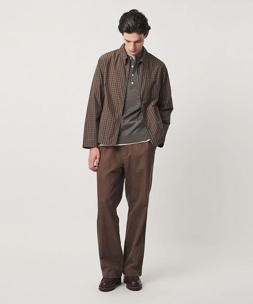 UNITED ARROWS（ユナイテッドアローズ）の「アルパカ/ウール ヘンリーネック ニット（ニット/セーター・メンズ・ブラック/レッド/モカ・S/L/M/XL）」の10枚目の写真