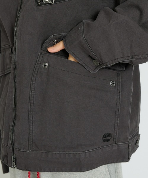 Timberland(ティンバーランド)の「【Timberland / ティンバーランド】Strafford Canvas Jacket / ストラフォード キャンバスジャケット(ブルゾン・メンズ・ブラック系その他/ベージュ系その他・M/L)」の19枚目の写真