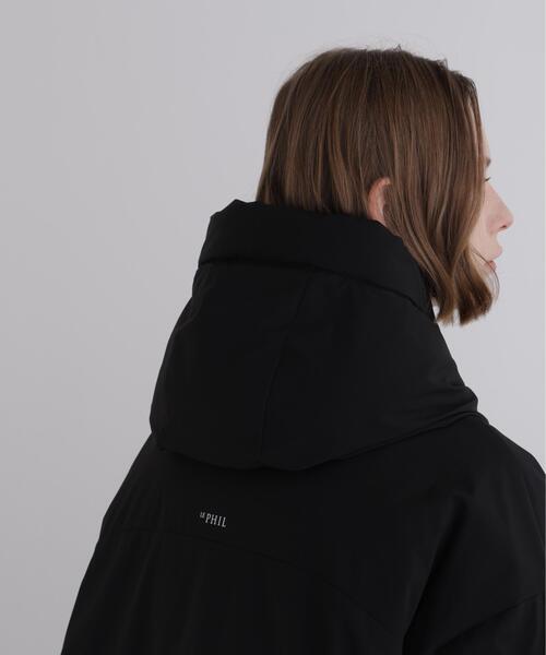 LE PHIL（ルフィル）の「◆《LE PHIL SPORTS》ライトタフタダウン（ダウンジャケット/コート・レディース・ブラック・1/0）」の9枚目の写真