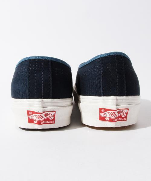 Pilgrim Surf Supply（ピルグリムサーフサプライ）の「VANS×Pilgrim Surf+Supply Vault OG Authentic (Women's)（スニーカー・レディース・ネイビー・4h/6h/6/5h/5）」の10枚目の写真