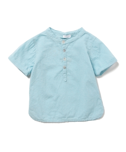 こども ビームス（コドモビームス）の「Picnik / バックプリント シャツ (76～116cm)（シャツ/ブラウス・キッズ・ライトブルー/グレー・104cm(4y)/116cm(6y)/76cm(1y)/92cm(2y)）」の6枚目の写真