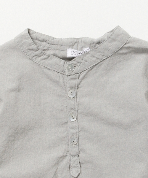 こども ビームス（コドモビームス）の「Picnik / バックプリント シャツ (76～116cm)（シャツ/ブラウス・キッズ・ライトブルー/グレー・104cm(4y)/116cm(6y)/76cm(1y)/92cm(2y)）」の9枚目の写真