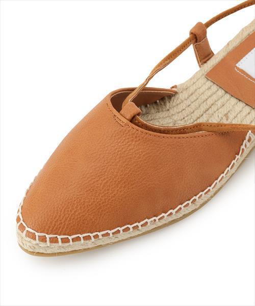 ADAM ET ROPE'（アダムエロペ）の「レースアップジュートサンダル（サンダル・レディース・ブラック/シルバー/ホワイト/キャメル・38/36/37）」の11枚目の写真