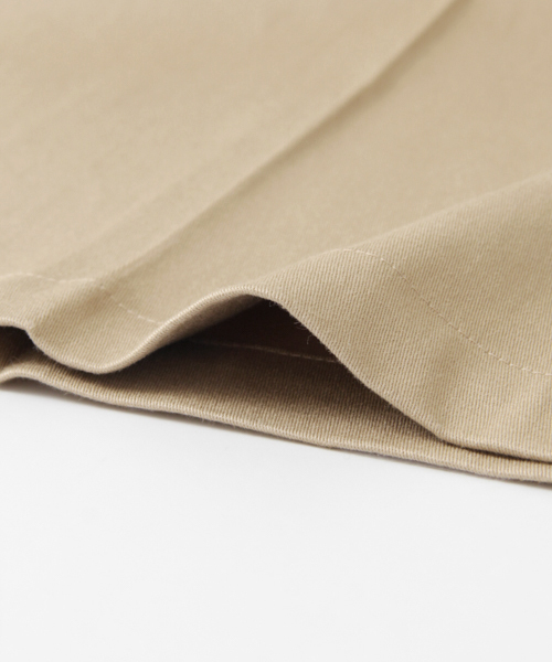 URBAN RESEARCH（アーバンリサーチ）の「UR コットンツイルワイドパンツ（チノパンツ・レディース・ネイビー/ベージュ・38/36）」の5枚目の写真