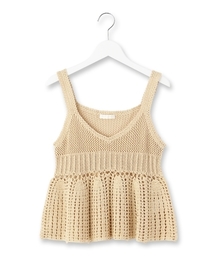 AG by aquagirl | クロッシェニットキャミソール(キャミソール)