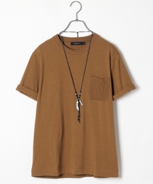 RAGEBLUE | ニット切り替えポケットTシャツ/725331(Tシャツ/カットソー)