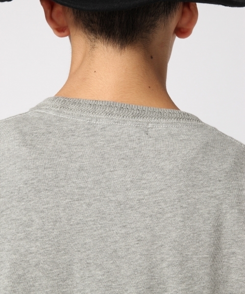 RAGEBLUE（レイジブルー）の「ニット切り替えポケットTシャツ/725331（Tシャツ/カットソー・メンズ・ホワイト/キャメル/グレー/ネイビー・MEDIUM/LARGE）」の13枚目の写真