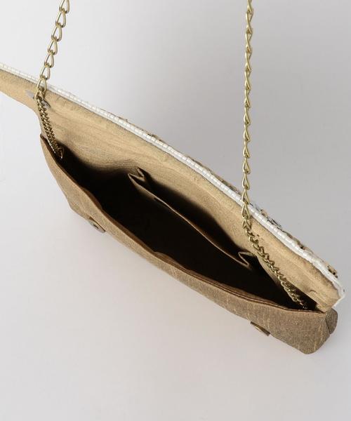 Another Edition（アナザーエディション）の「ビーズ刺繍ショルダーバッグ/AEBFC Beads EMB SHLD（ショルダーバッグ・レディース・オフホワイト/ブラック・FREE）」の9枚目の写真