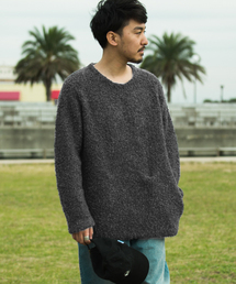 URBAN RESEARCH Sonny Label | Sonny Label ブークレニットプルオーバー(ニット/セーター)