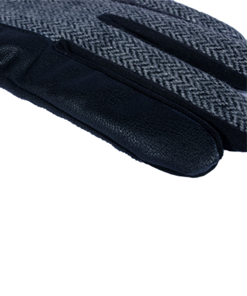 8(eight)(エイト)の「スマホ対応 ヘリンボーン PUレザー 手袋(手袋・メンズ・グレー/ベージュ/ネイビー/ブラウン・FREE)」の9枚目の写真