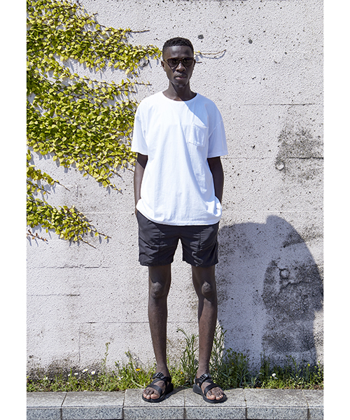 DAILY STANDARD by SANDINISTA(デイリースタンダードバイサンディニスタ)の「Cadet Easy Fit Pocket Tee / イージフィットポケットTシャツ(Tシャツ/カットソー・メンズ・チャコールグレー/ヘザーグレー/ブラック/ネイビー/ホワイト・SMALL/LARGE/MEDIUM)」の9枚目の写真