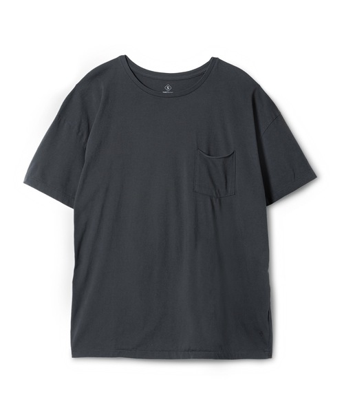 DAILY STANDARD by SANDINISTA(デイリースタンダードバイサンディニスタ)の「Cadet Easy Fit Pocket Tee / イージフィットポケットTシャツ(Tシャツ/カットソー・メンズ・チャコールグレー/ヘザーグレー/ブラック/ネイビー/ホワイト・SMALL/LARGE/MEDIUM)」の19枚目の写真