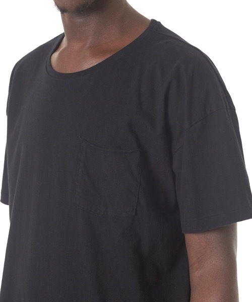 DAILY STANDARD by SANDINISTA(デイリースタンダードバイサンディニスタ)の「Cadet Easy Fit Pocket Tee / イージフィットポケットTシャツ(Tシャツ/カットソー・メンズ・チャコールグレー/ヘザーグレー/ブラック/ネイビー/ホワイト・SMALL/LARGE/MEDIUM)」の14枚目の写真