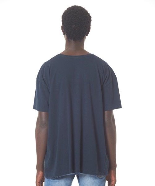 DAILY STANDARD by SANDINISTA(デイリースタンダードバイサンディニスタ)の「Cadet Easy Fit Pocket Tee / イージフィットポケットTシャツ(Tシャツ/カットソー・メンズ・チャコールグレー/ヘザーグレー/ブラック/ネイビー/ホワイト・SMALL/LARGE/MEDIUM)」の21枚目の写真