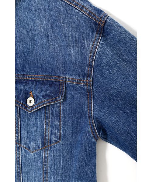 N.（N. Natural Beauty Basic）（エヌエヌナチュラルビューティーベーシック）の「BIG Gジャン（デニムジャケット・レディース・ブルー・MEDIUM）」の7枚目の写真
