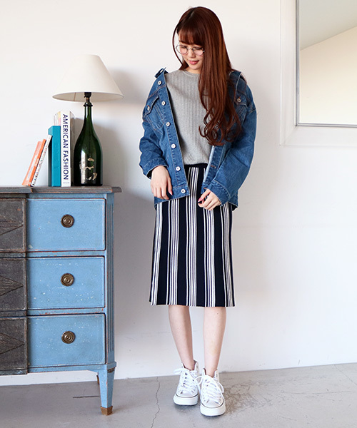 N.（N. Natural Beauty Basic）（エヌエヌナチュラルビューティーベーシック）の「BIG Gジャン（デニムジャケット・レディース・ブルー・MEDIUM）」の16枚目の写真