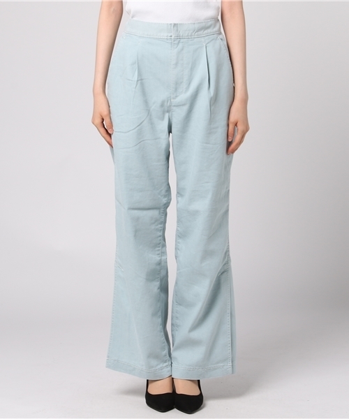 FRAMeWORK(フレームワーク)の「Bio Stone WIDE SLIT パンツ◆(その他パンツ・レディース・サックスブルー/ブルー・38/36/40)」の15枚目の写真