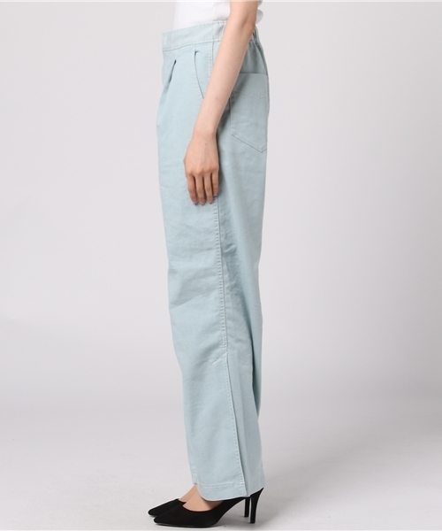 FRAMeWORK(フレームワーク)の「Bio Stone WIDE SLIT パンツ◆(その他パンツ・レディース・サックスブルー/ブルー・38/36/40)」の16枚目の写真