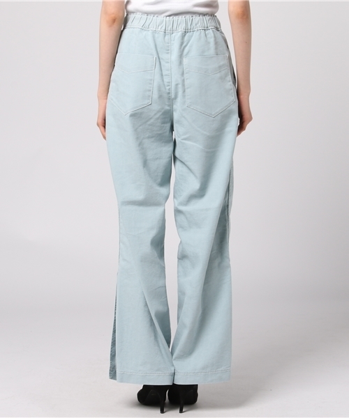 FRAMeWORK(フレームワーク)の「Bio Stone WIDE SLIT パンツ◆(その他パンツ・レディース・サックスブルー/ブルー・38/36/40)」の17枚目の写真