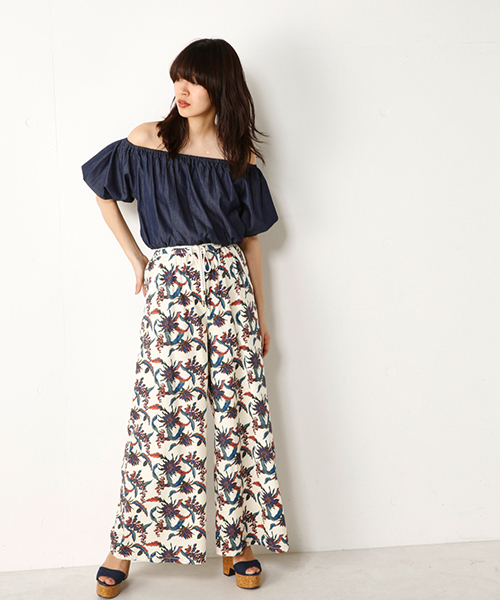 Sly スライ の Vintage Cereus Wide Pt その他パンツ Wear