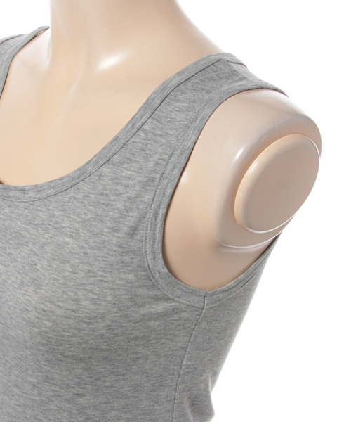 Born（ボーン）の「Born Color Long Tank Top/ボーンカラーロングタンクトップ（タンクトップ・レディース・オフホワイト/ブラック/杢グレー/チャコール/ブルー/ネイビー/ターコイズブルー/イエロー/ピンク/オレンジ・FREE）」の13枚目の写真