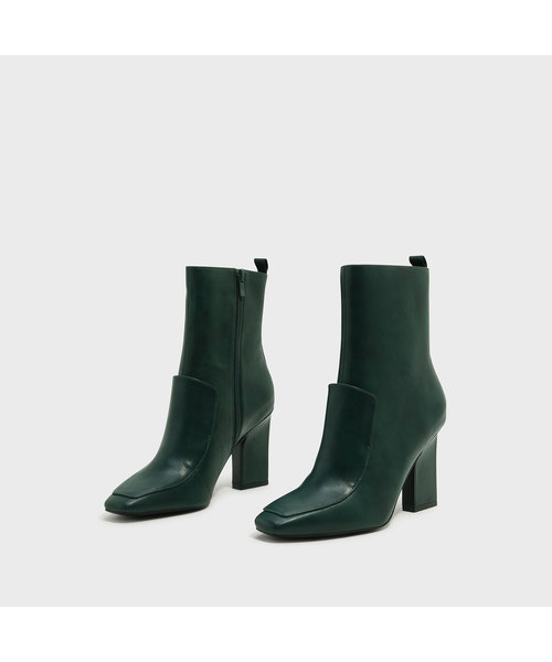 CHARLES & KEITH(チャールズ & キース)の「チャンキーヒールブーツ / CHUNKY HEEL BOOTS(ブーツ・レディース・グリーン/ブラック・23.5cm/23cm/24.5cm)」の13枚目の写真