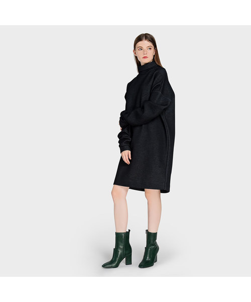 CHARLES & KEITH(チャールズ & キース)の「チャンキーヒールブーツ / CHUNKY HEEL BOOTS(ブーツ・レディース・グリーン/ブラック・23.5cm/23cm/24.5cm)」の8枚目の写真