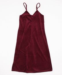 ベロアキャミオールインワン