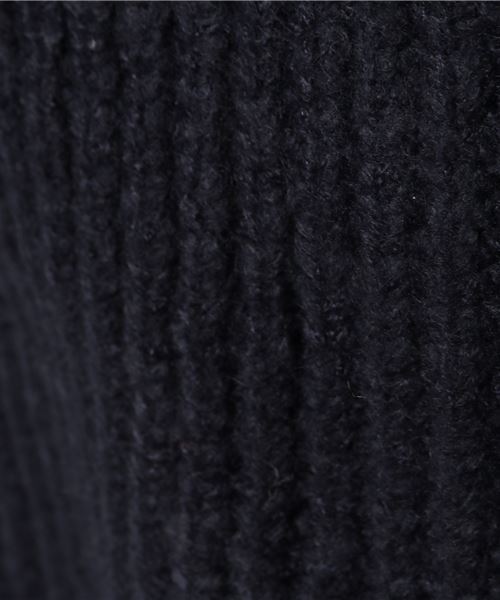 Pierrot（ピエロ）の「ストレッチタートルニット（ニット/セーター・レディース・ブラック/ネイビー/スモークピンク・L/M）」の5枚目の写真