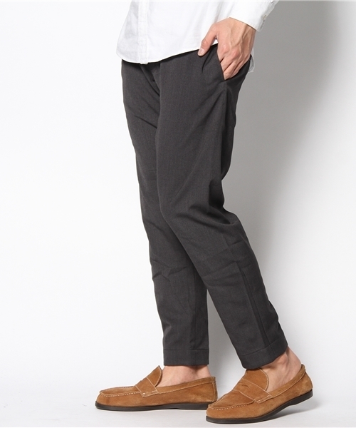 CIAOPANIC（チャオパニック）の「【TOOL FOR Ciaopanic】TRスパン9分パンツ（スラックス・メンズ・グレー/チャコールグレー・MEDIUM/LARGE）」の3枚目の写真