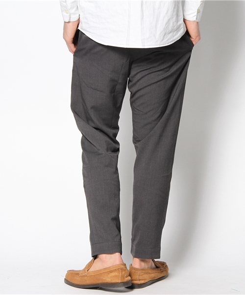 CIAOPANIC（チャオパニック）の「【TOOL FOR Ciaopanic】TRスパン9分パンツ（スラックス・メンズ・グレー/チャコールグレー・MEDIUM/LARGE）」の4枚目の写真