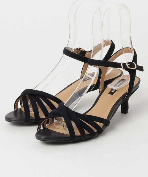 NATURAL BEAUTY BASIC（ナチュラルビューティーベーシック）の「【otona MUSE 6月号掲載】スレンダークロスストラップ（サンダル・レディース・ピンク/ネイビー/シルバー系その他・LARGE/MEDIUM/SMALL）」の16枚目の写真