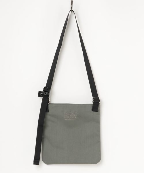 FREDRIK PACKERS(フレドリックパッカーズ)の「【FREDRIK PACKERS/フレドリックパッカーズ】500D MONKS SACK サコッシュ(ショルダーバッグ・レディース・ブラック/チャコールグレー/ブラウン/ネイビー/カモフラージュ/カーキ・FREE)」の10枚目の写真